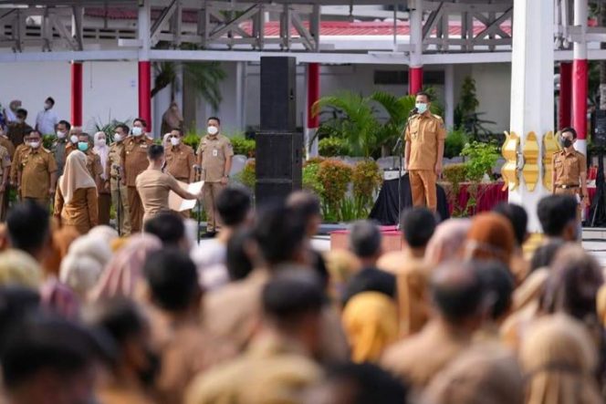					Apel Pagi Pertama ASN Pemprov Setelah Libur Lebaran, Gubernur Tekankan Hal Ini