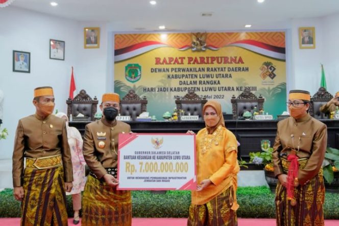 					Lutra Terima Bantuan Keuangan Rp 7 Miliar di Hari Jadi ke 23 Tahun