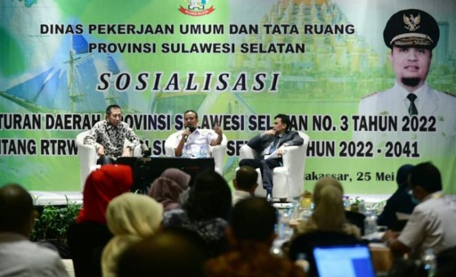 					Gubernur Andalan Sosialisasi Perda RTRW  Provinsi, Pertama di Indonesia