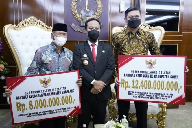 					Pemkab Enrekang Terima Jatah Anggaran RP 8 Miliar dari Pemprov