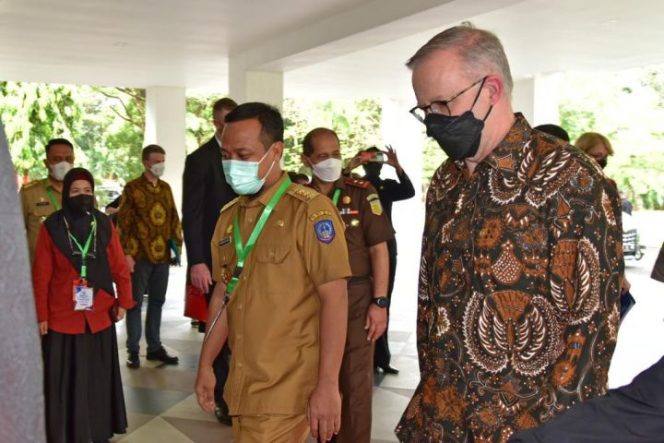 					Perdana Menteri Australia Anthony Albanese Disambut Andi Sudirman