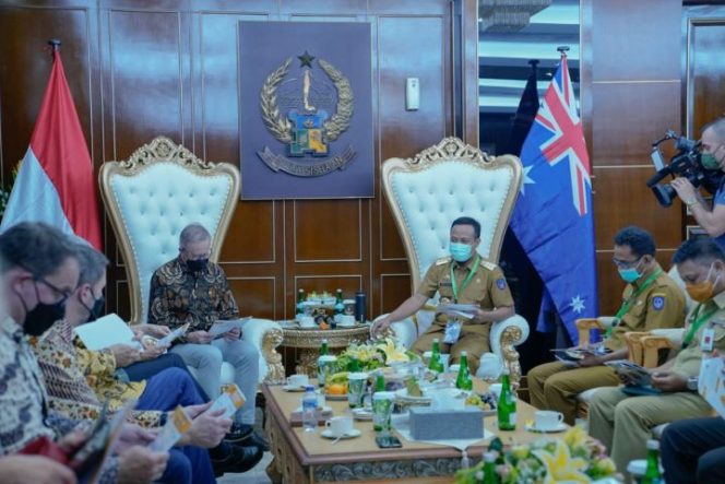 					PM Australia ke Kantor Gubernur Sulsel, Andalan Paparkan Potensi Kerjasama