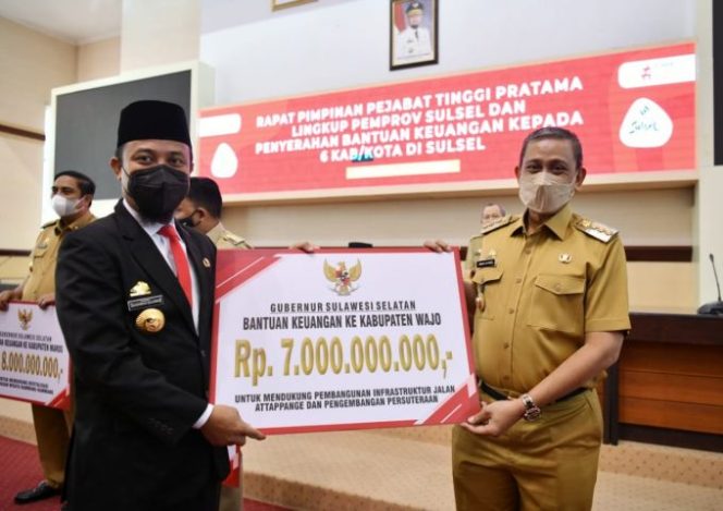 					Wajo Terima Jatah Rp 7 M, Kembangkan Sutera dan Penanganan Jalan