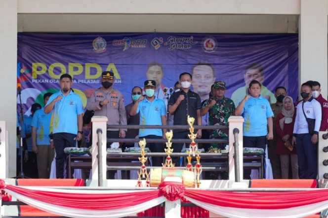 					POPDA 2022, Gubernur Sulsel Janjikan Hadiah Spesial