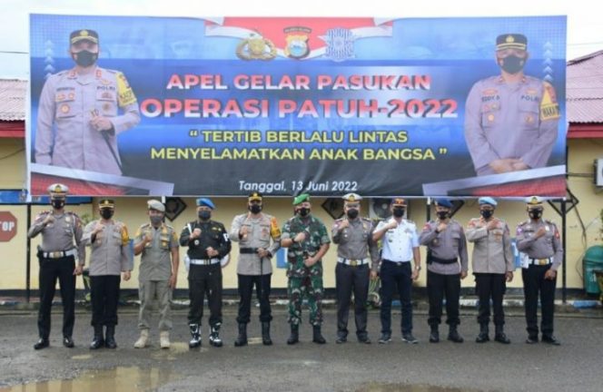 					Operasi Patuh 2022, Polres Bone Terjunkan 55 Personel