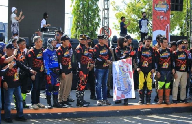 					Dilepas Bupati Luwu, Lattber Trail Polres Luwu Ramai Lancar