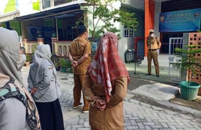 					Pimpin Apel, Camat Sangkarrang: Sukseskan Program Vaksinasi 100 Persen