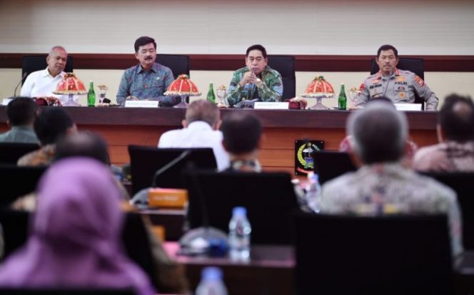 					Menteri ATR/BPN Target PTSL di Sulsel Tuntas 2024, Singgung Mafia Tanah