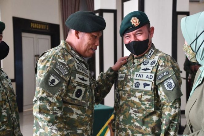 					Harapan Panglima Kepada Pejabat Baru Asintel Kasdivif 3 Kostrad