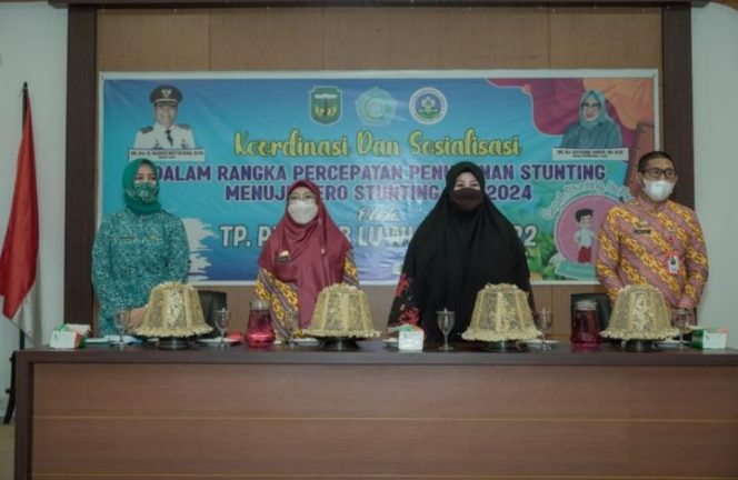 					Kejar Target Zero Stunting Tahun 2024, Pemkab Luwu Gelar Koordinasi Dan Sosialisasi