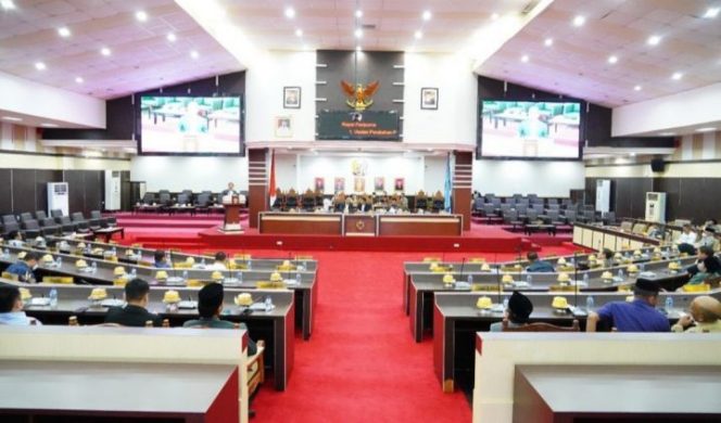 					Ruang Rapat Paripurna Gedung DPRD Sulsel (Ist)