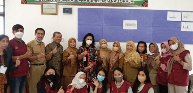 					Asisten Deputi Ketahanan Gizi dan Promosi Kesehatan pada KEMENKO PMK-RI, Jelsi Natalia Marampa di Tana Toraja (Ist)