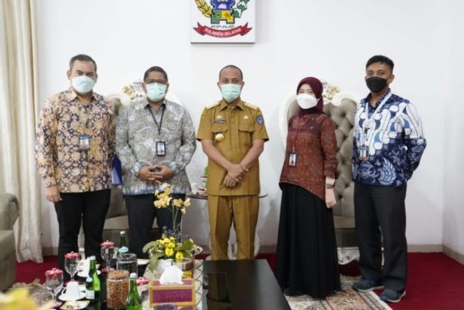 					Kepala BI Sulsel Causa Iman Karana Temui Gubernur Andi Sudirman Sulaiman (Ist)