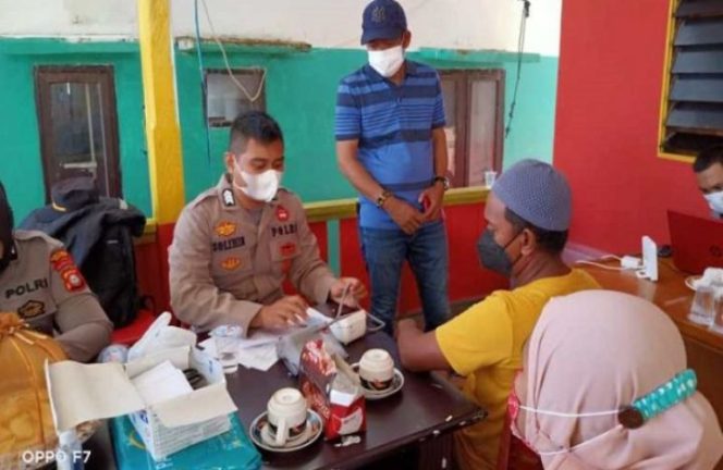 					Camat Sangkarrang Ramli Lallo Kembali Gelar Vaksinasi
