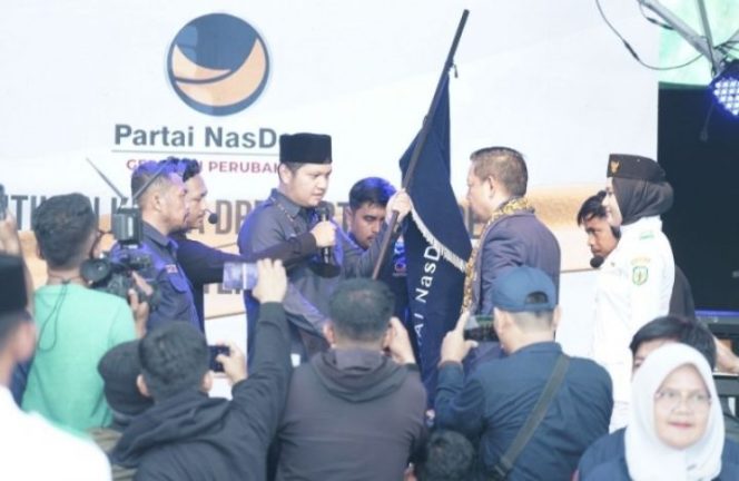 					Lantik Arham Basmin Sebagai Ketua Nasdem Luwu, RMS Ingatkan Kedepankan Politik Partisipasi Majemuk