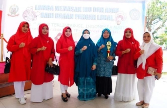 					TP PKK Luwu Raih Juara Kreatif Pada Lomba Memasak Tingkat Provinsi Sulsel