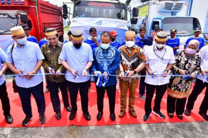 					Gubernur Andi Sudirman melepas Ekspor Perikanan dan Kelautan,  usaha Binaan PT Astra (Ist)