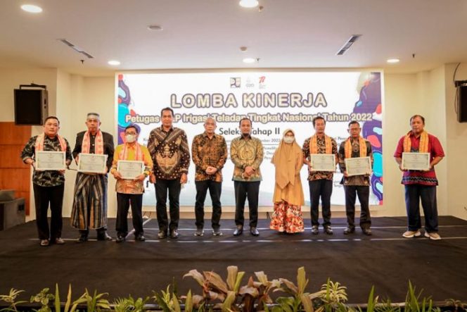					Penghargaan O&P Irigasi Kementrian PUPR RI (ist)