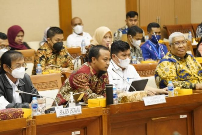 					Gubernur Andalan di RDP Komisi VII DPR RI di jakarta  (Ist)