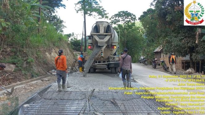 					Pengerjaan Proyek Jalan Ruas Minasatene (Ist)
