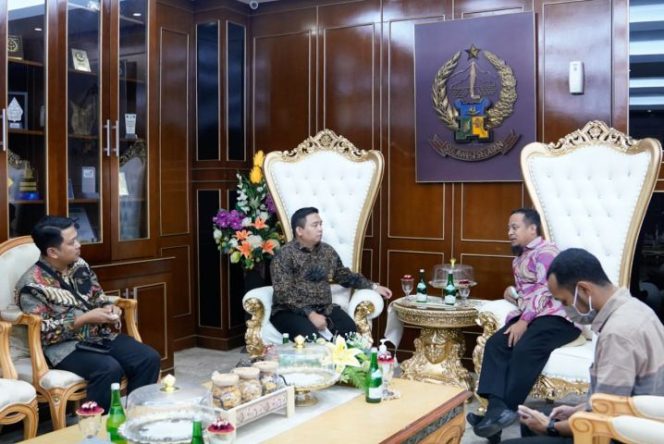 					Korsupgah KPK temui Gubernur Andi Sudirman Sulaiman (Ist)