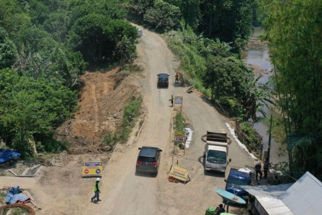 					Proyek Infrastruktur Jalan Provinsi di Paleteang - Malaga - Kabere (Enrekang) (Ist)