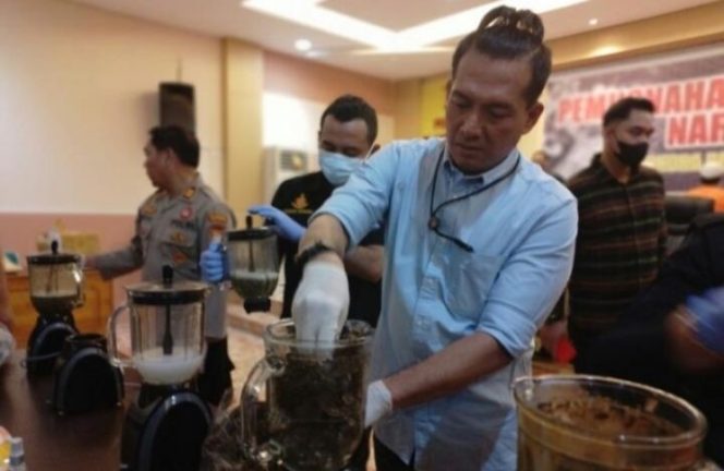 					Polrestabes Makassar Gelar Pemusnahan Barang Bukti, Ini Kata Kompol Doli