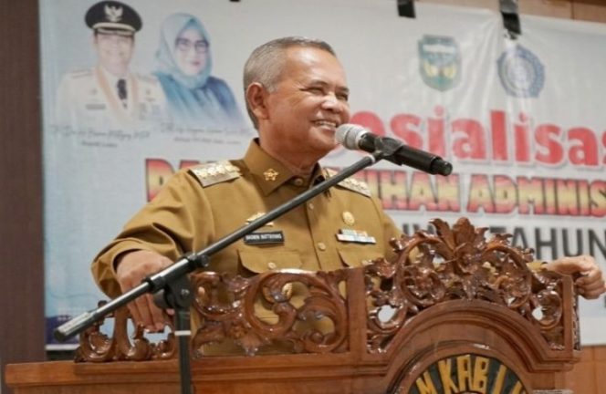 					Basmin Mattayang Titip 3T saat Buka Sosialisasi dan Pelatihan Administrasi TP-PKK