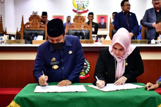 					Persetujuan APBD Pokok 2023 Pemprov - DPRD Sulsel (Ist)