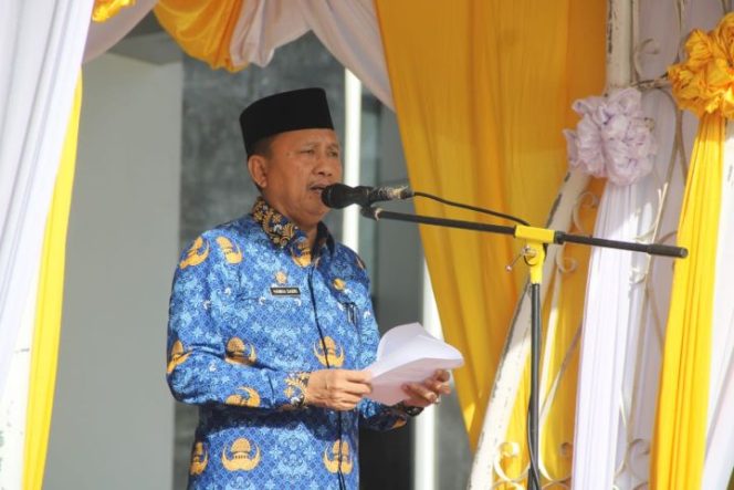 					Sekda Hamka Jadi Pembina Upacara Pada HUT KE 51 KORPRI 2022