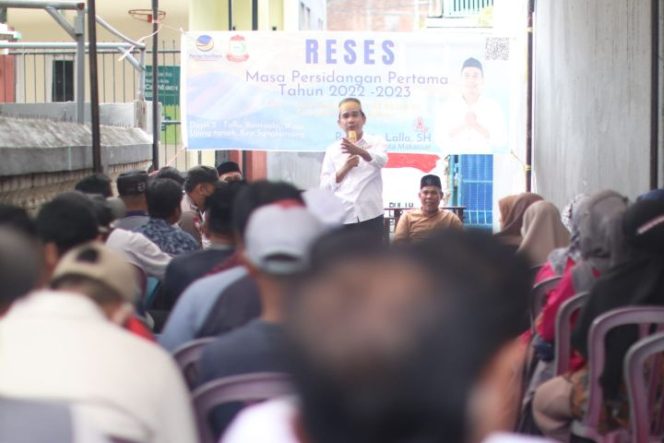 					Serap Aspirasi Warga, Rudianto Lallo Janji Benahi Perbaikan Jalan, Drainase Hingga Air Bersih