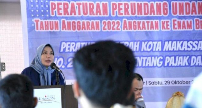 					Bentuk Kontribusi ke Pemerintah, Rezki Minta Masyarakat Patuhi Pajak Daerah