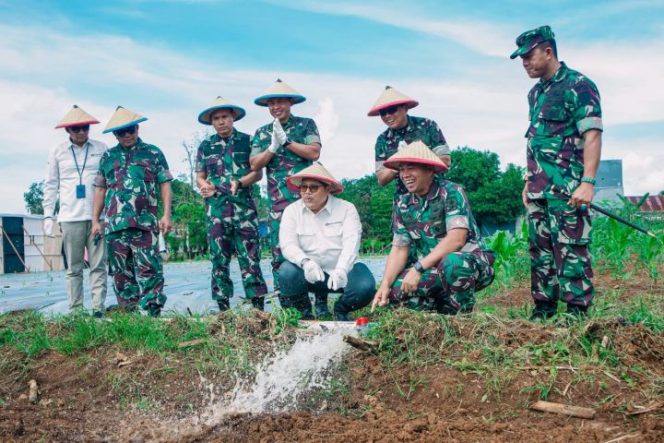 					BI Sulsel dan Kodam Hasanuddin Hadirkan Program Ketahanan Pangan di Gowa (Ist)