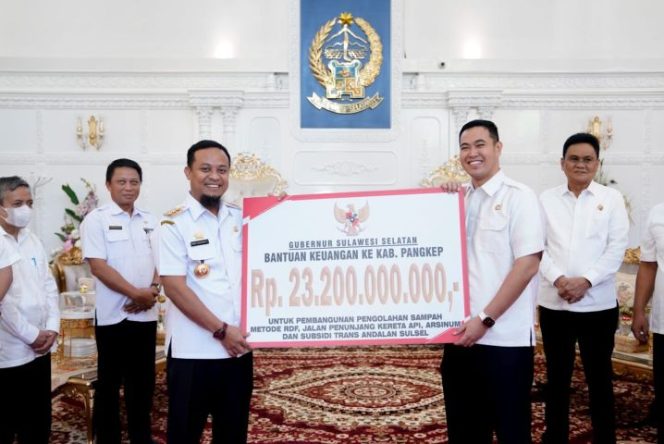 					Pangkep Terima Bantuan Keuangan Rp 23,2 Miliar