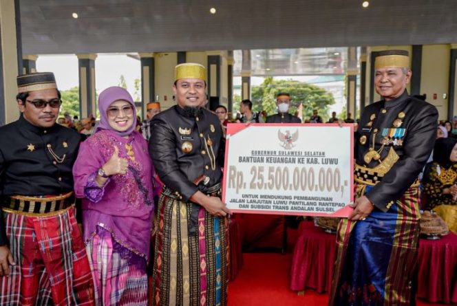 					Pemprov Sulsel Hibahkan Luwu Rp 25 M
