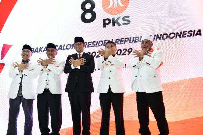					PKS Deklarasi Anies Baswedan Capres 2024