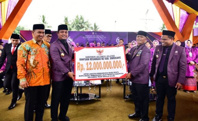 					Enrekang Terima Bantuan Keuangan Pemprov Rp 12 M