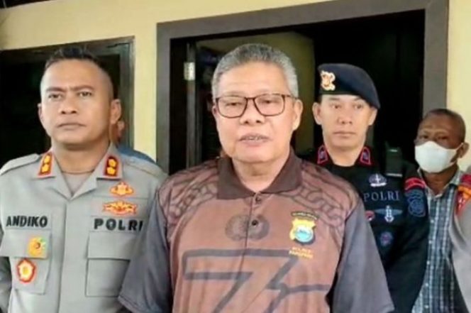 					Wali Kota Parerpare Taufan Pawe usai Rapat bersama Kapolres soal pengamana penonton di Stadion GBH (ist)