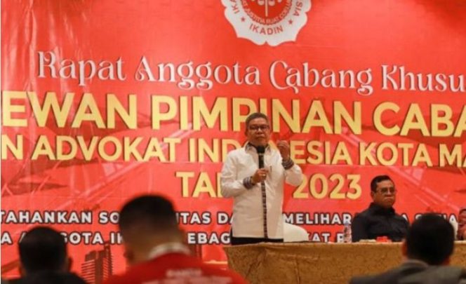 					Wali Kota Parepare Taufan Pawe di IKADIN Makassar (ist)