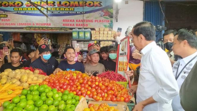 					Presiden Jokowi Temukan Harga Cabai di Sulsel Murah Banding Jawa