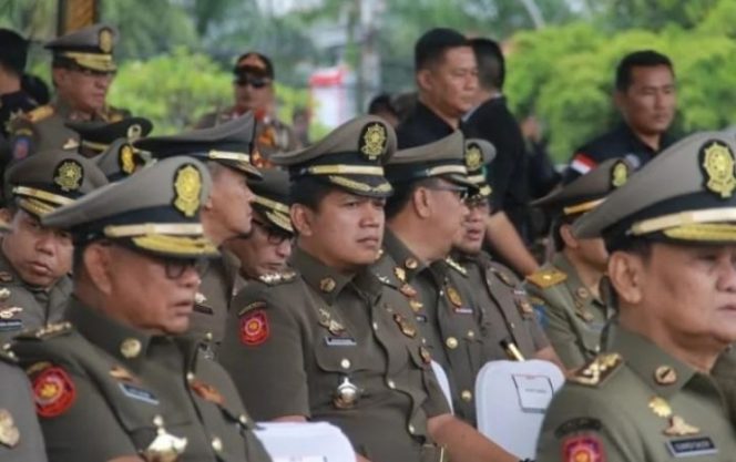 					Ahkam Basmin Bawa Satu Peleton Hadiri Gelar Pasukan HUT Satpol PP ke-73