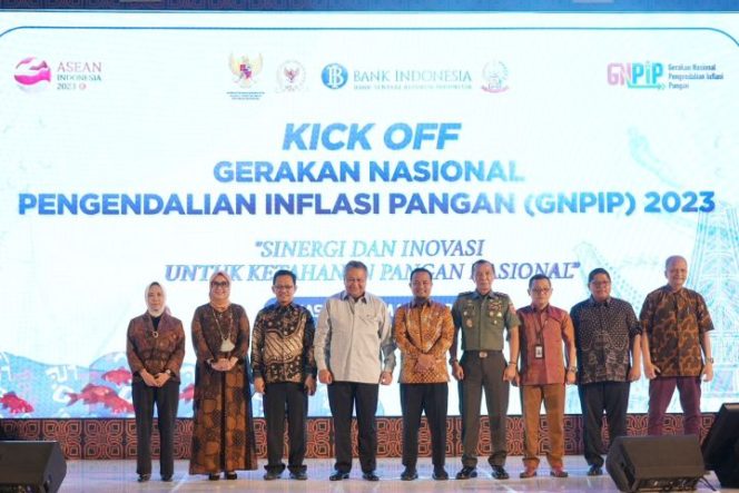 					Kick Off Gerakan Nasional Pengendalian Inflasi Pangan (GNPIP) 2023 di Balai Prajurit Jenderal M Yusuf (ist)