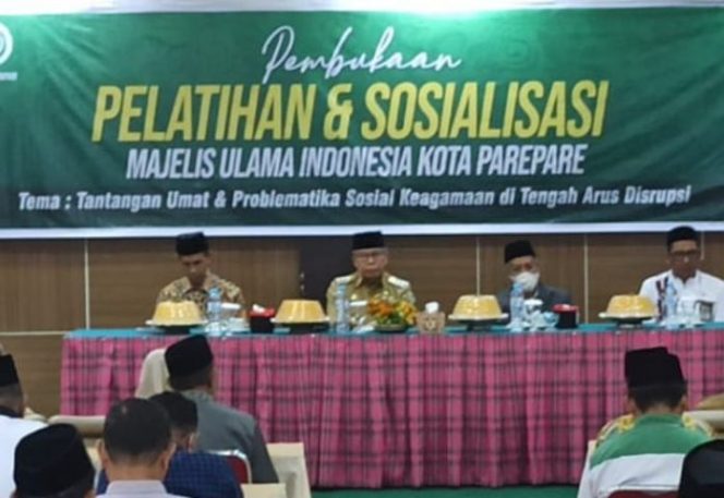 					Wali Kota Parepare Taufan Pawe meminta peran MUI jaga persatuan Ummat di Tahun Politik (ist)