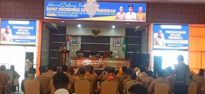 					Wali Kota taufan pawe membuka Rakor Dewan Pendidikan (DP)  Provinsi di Parepare (ist)