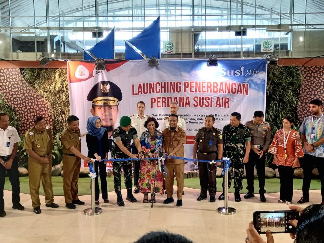 					Penerbangan Perdana Susi Air Makassar – Lutra Dilaunching