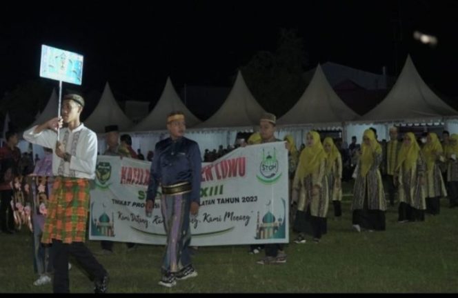 					STQH Ke XXXIII Resmi Dibuka, Kafilah Luwu Siapkan Prestasi