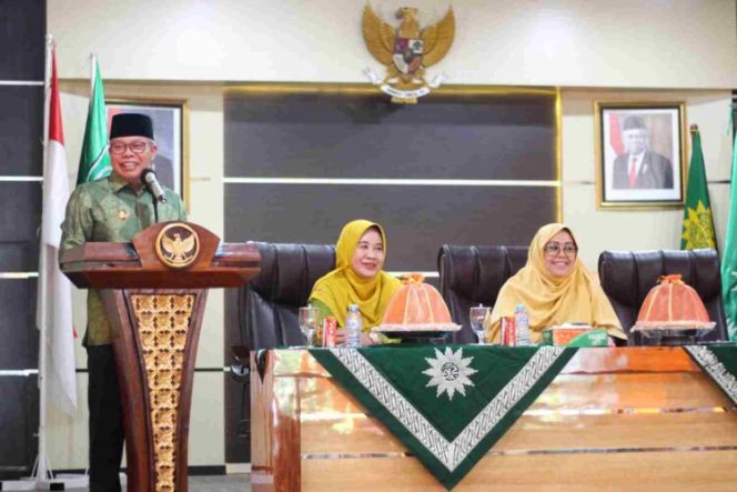 					Wali Kota Parepare Taufan Pawe saat menghadiri Musda Muhammadiyah dan Aisyiyah (dok)