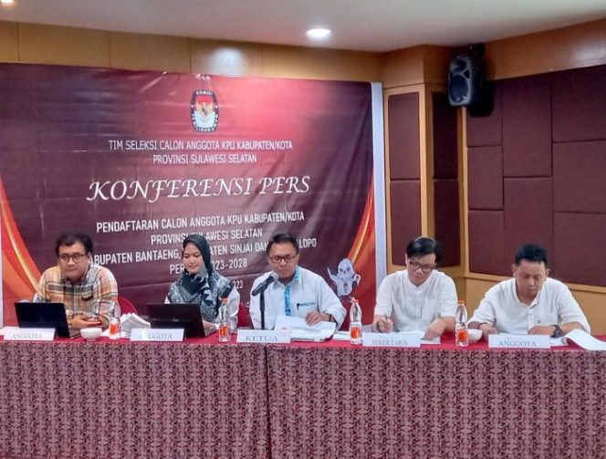 					Seleksi Anggota KPUD Sulsel IV, 143 Orang Lulus Berkas