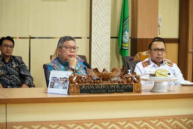 					Wali Kota Parepare Ikuti Rakornas Intren oleh Presiden Jokowi (dok)