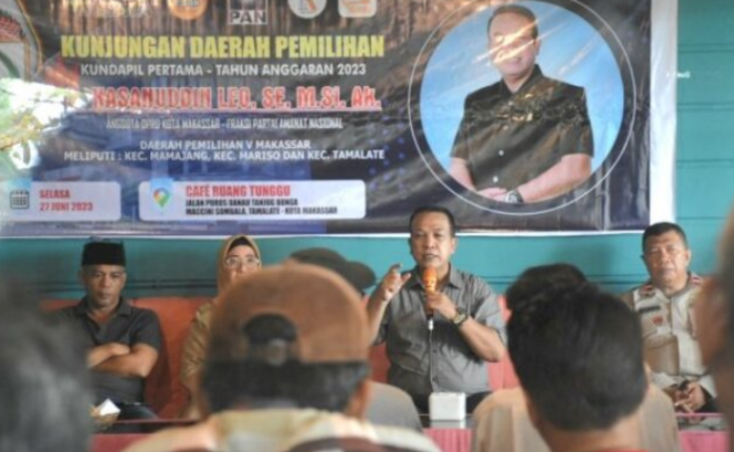 					Hasanuddin Leo Tinjau Progres Pembangunan Infrastruktur di Mariso